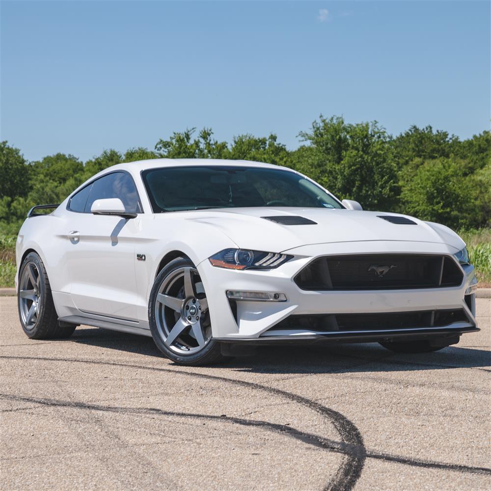 2015-23 Mustang SVE R355 Wheel & Nitto NT555 G2 Tire Kit - 19x10/11 - Titanium Gray
