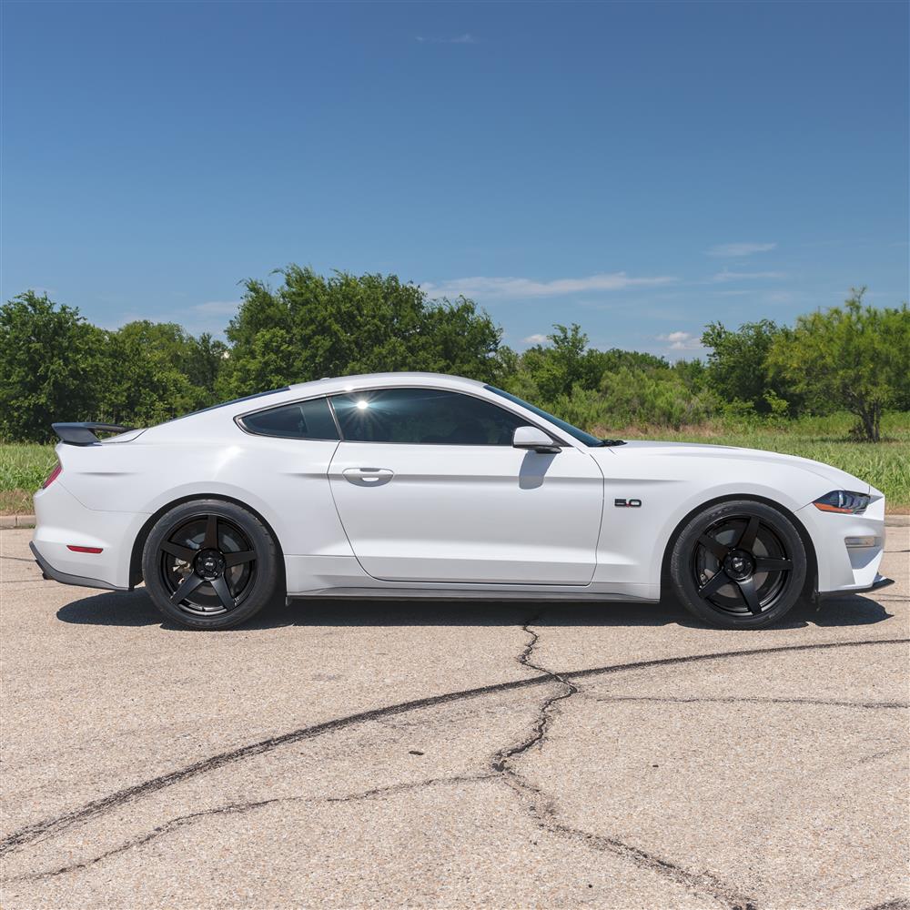 2015-23 Mustang SVE R355 Wheel & Nitto Tire Kit - 19x10 - Gloss Black