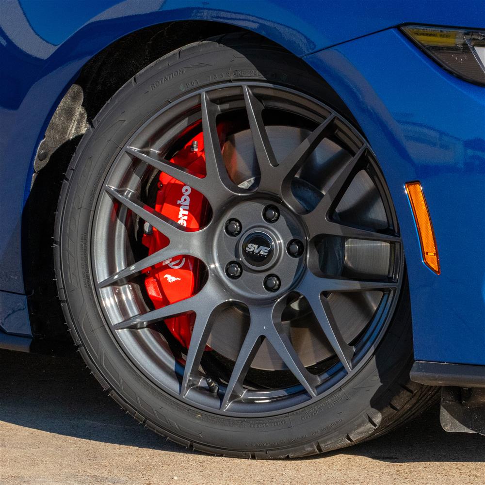 2024 Mustang SVE R357 Wheel & Firestone Tire Kit - 19x10/11 - Gloss Graphite
