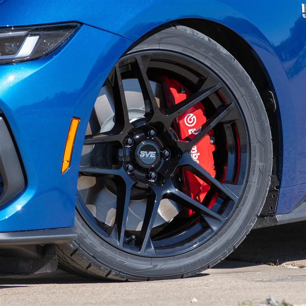 2024-26 Mustang SVE S350 Wheel & Firestone Tire Kit - 19x10/11  - Gloss Black