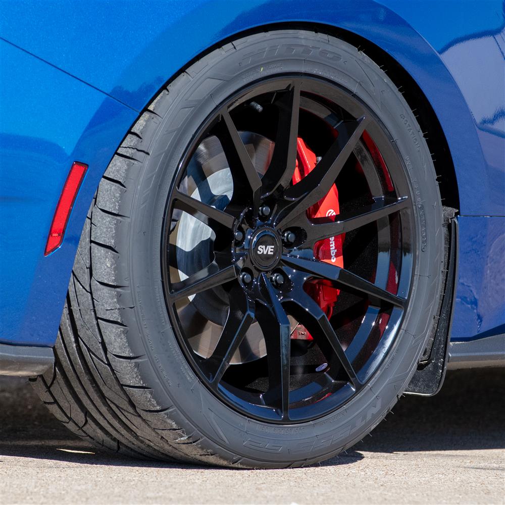 2024-26 Mustang SVE S350 Wheel & Nitto NT05 Tire Kit - 19x10/11  - Gloss Black