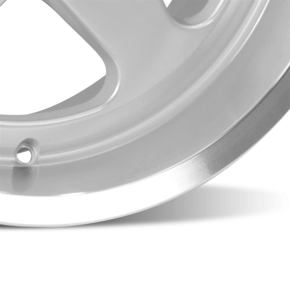1979-93 Mustang SVE 4 Lug SC Wheel - 17x10 - Silver