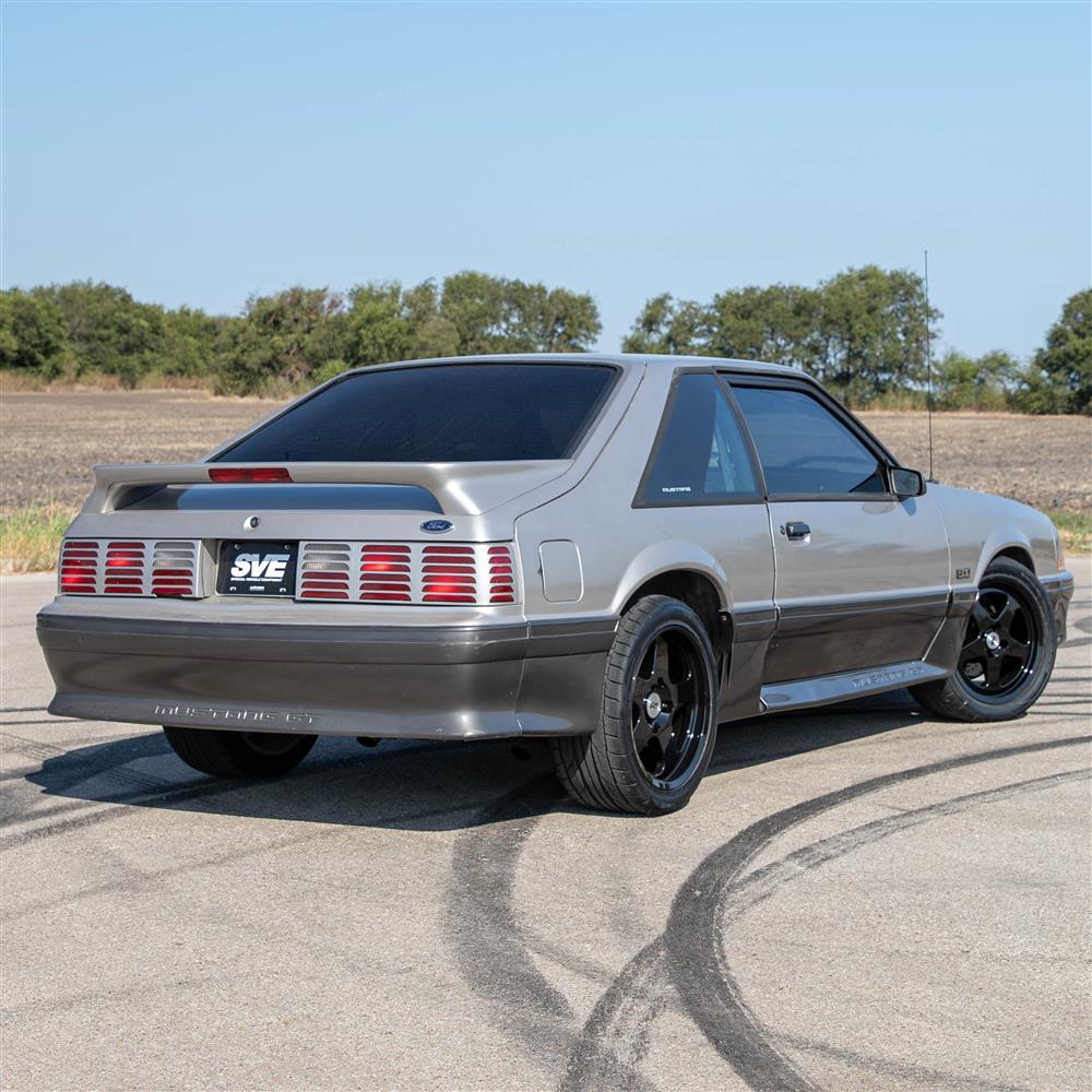 1979-93 Mustang SVE 4 Lug SC Wheel - 17x8 - Gloss Black