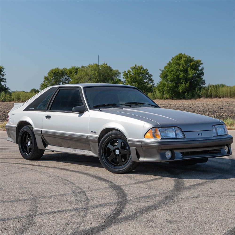 1979-93 Mustang SVE 4 Lug SC Wheel - 17x9 - Gloss Black