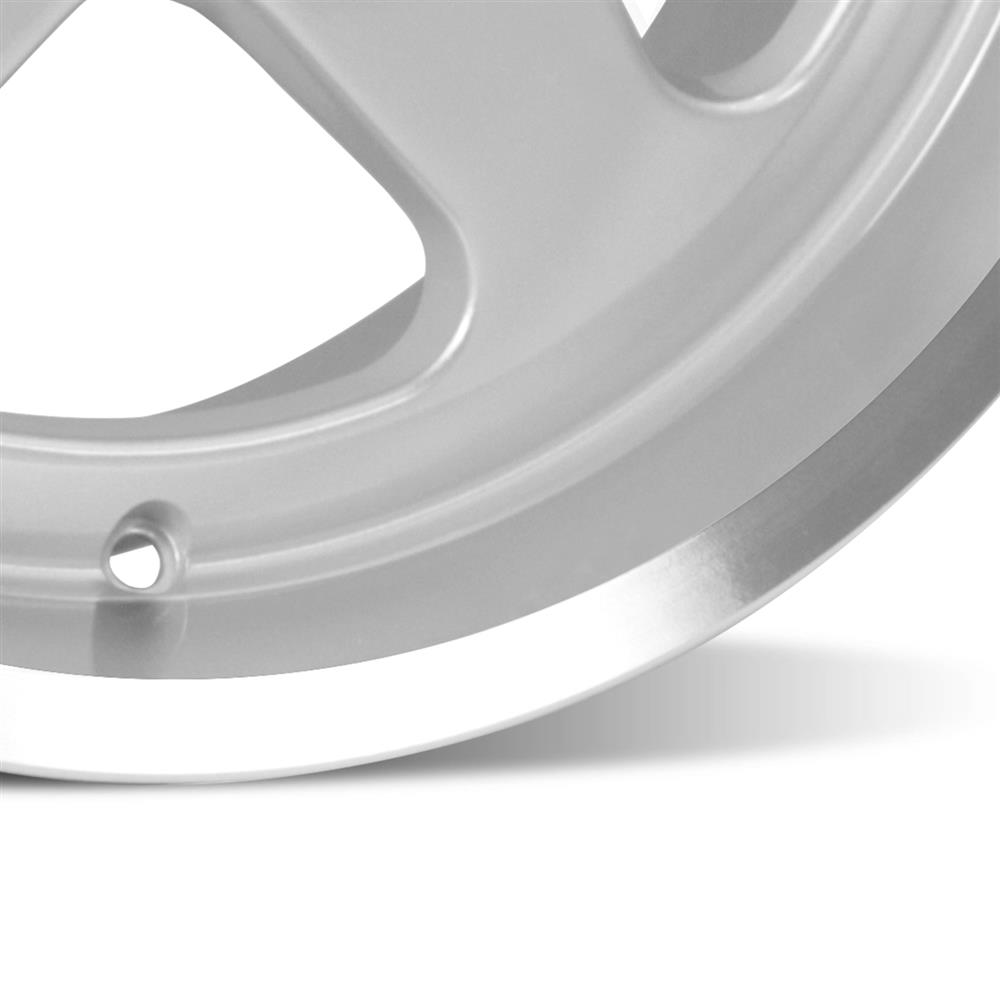 1979-93 Mustang SVE 4 Lug SC Wheel - 17x9 - Silver