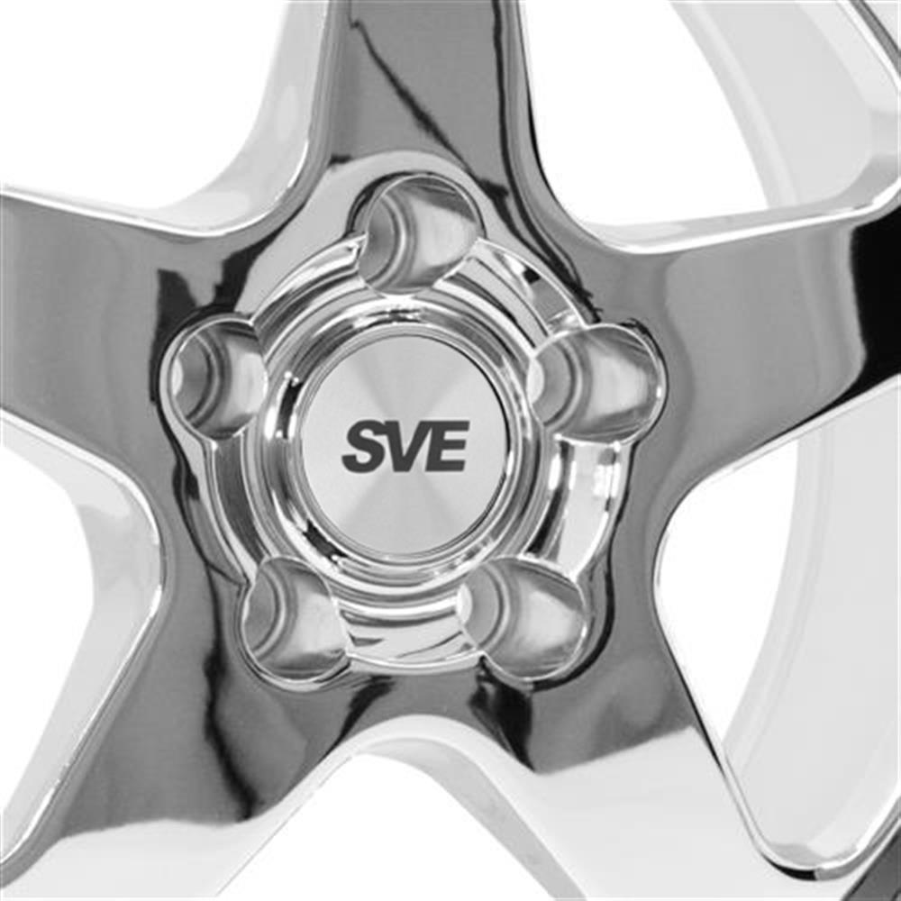 1994-04 Mustang SVE Saleen SC Style Wheel & Nitto Tire Kit - 17x9/10 - Chrome