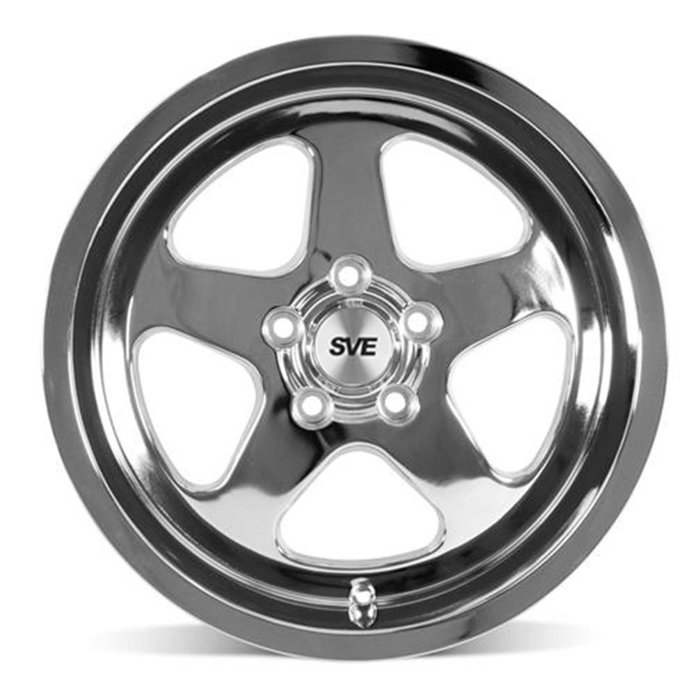 1994-04 Mustang SVE Saleen SC Style Wheel & Nitto Tire Kit - 17x9/10 - Chrome