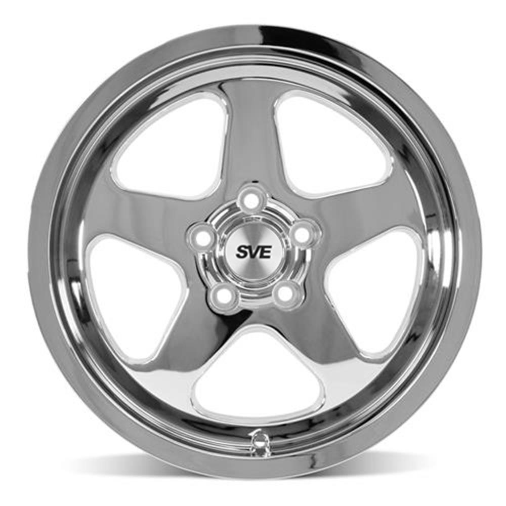 1994-04 Mustang SVE Saleen SC Style Wheel & Nitto Tire Kit - 17x9/10 - Chrome