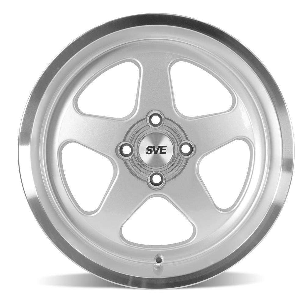 1979-93 Mustang SVE 4 Lug SC Wheel & Sumitomo Tire Kit  - 17x8/10 - Silver