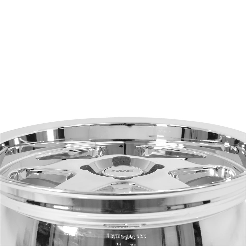 1979-93 Mustang SVE 4 Lug SC Wheel - 17x8 - Chrome