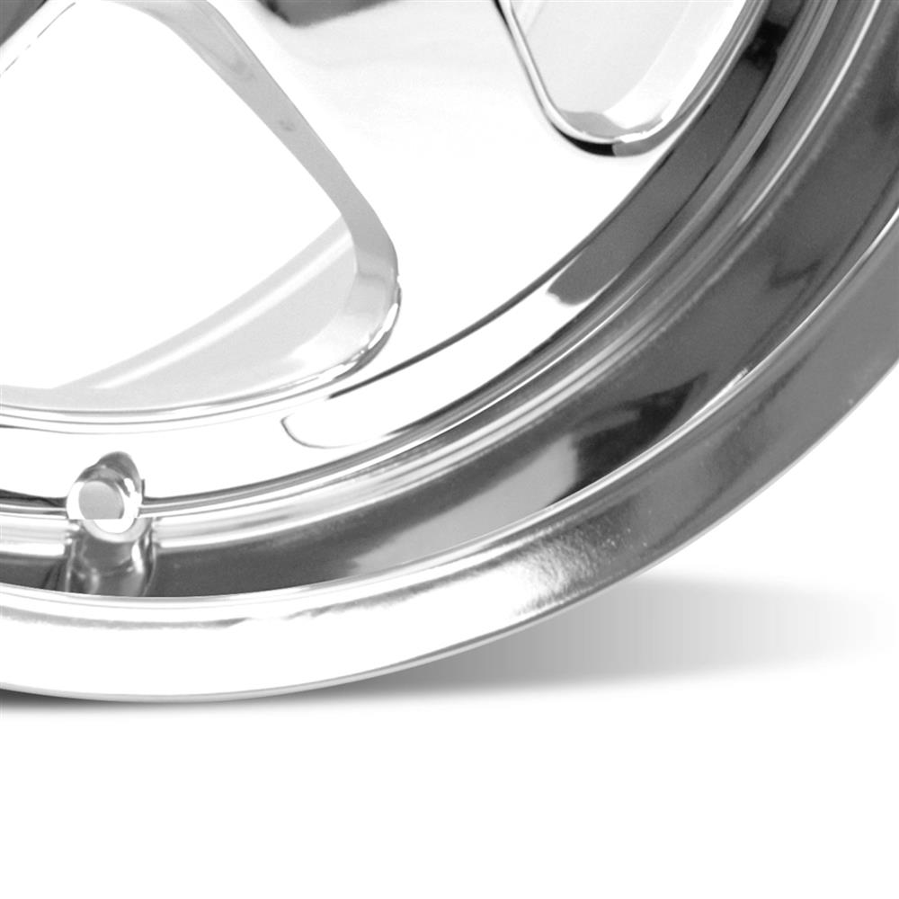 1979-93 Mustang SVE 4 Lug SC Wheel - 17x9 - Chrome