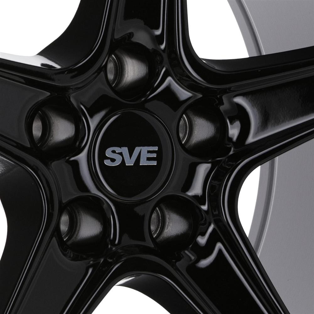 SVE Mustang Saleen Style Wheel Kit - 18x9/10 Black (94-04)