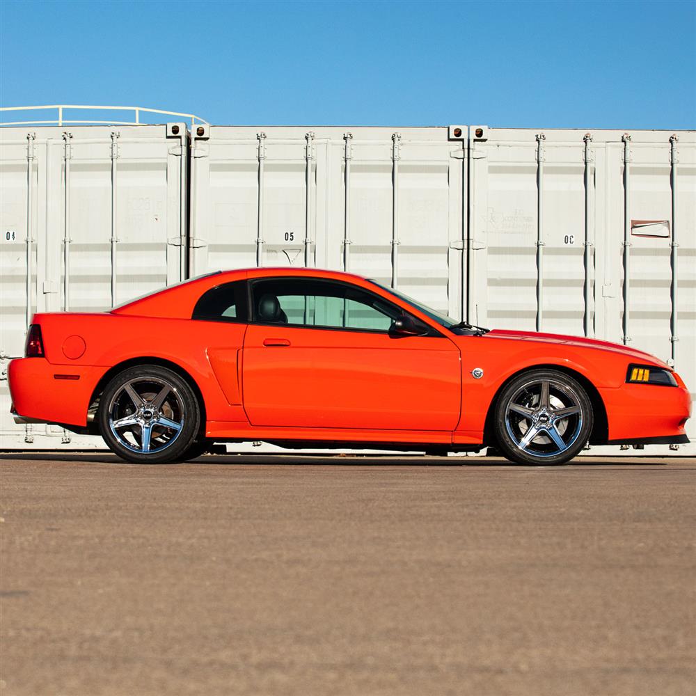1994-04 Mustang SVE Saleen Style Wheel & Nitto Tire Kit - 18x9 - Chrome