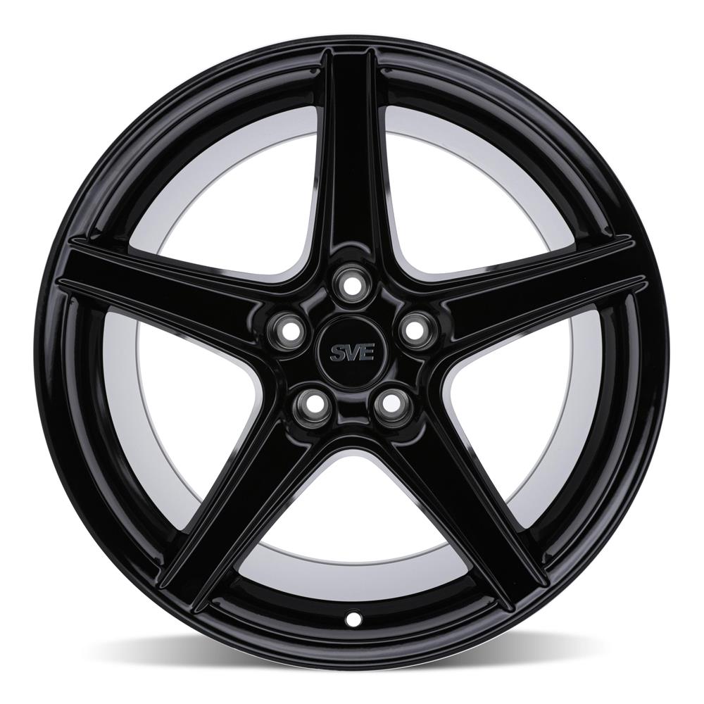 1994-04 Mustang SVE Saleen Style Wheel & Tire Kit - 18x9/10  - Black - NT555 G2 Tires