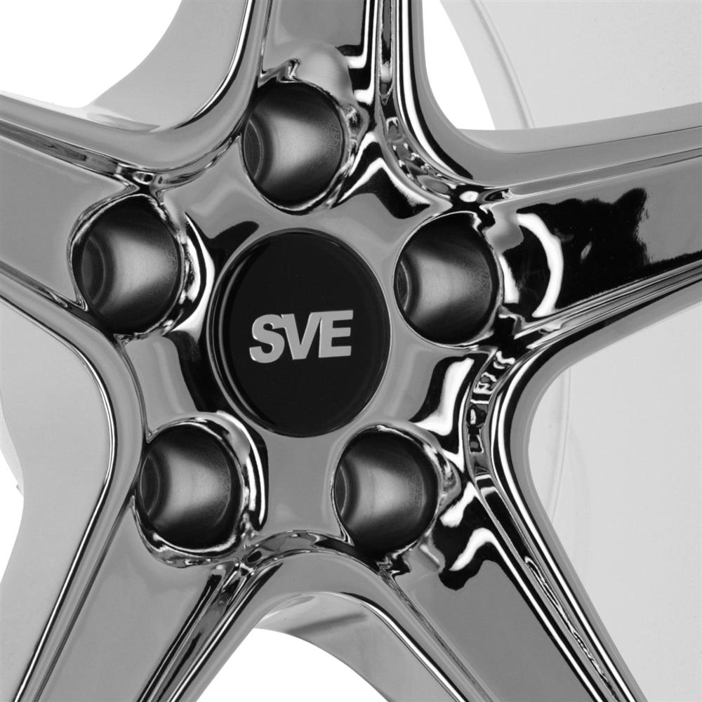 1994-04 Mustang SVE Saleen Style Wheel & Nitto Tire Kit - 18x9 - Chrome
