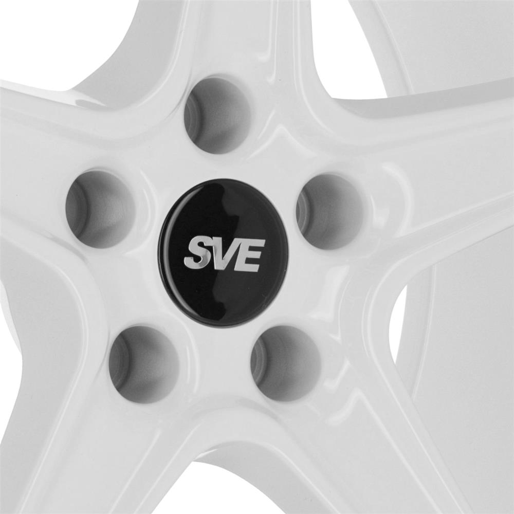 1994-04 Mustang SVE Saleen Style Wheel & Tire Kit - 18x9  - White - NT555 G2 Tires