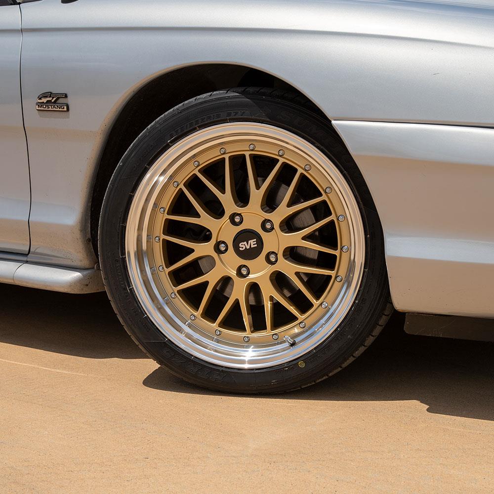 1994-04 Mustang SVE Series 1 Wheel - 18x9  - Liquid Gold