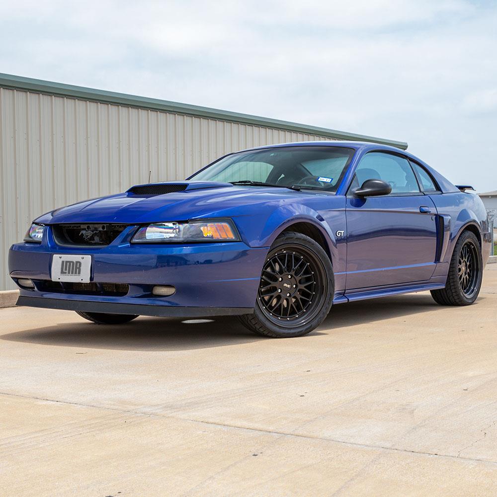 1994-04 Mustang SVE Series 1 Wheel & Kenda Tire Kit - 18x9/10  - Black