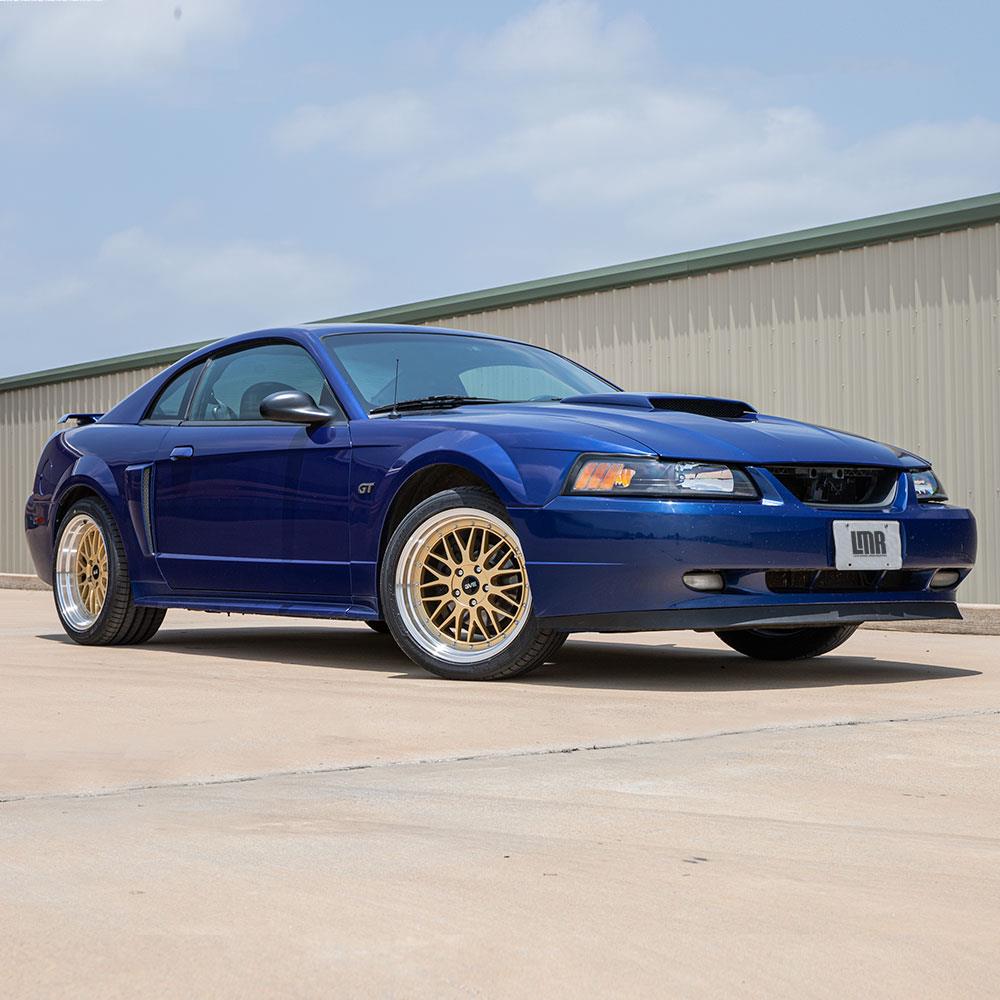 1994-04 Mustang SVE Series 1 Wheel & Kenda Tire Kit - 18x9/10  - Gold