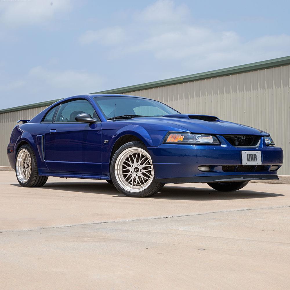 1994-04 Mustang SVE Series 1 Wheel & Kenda Tire Kit - 18x9/10  - Silver