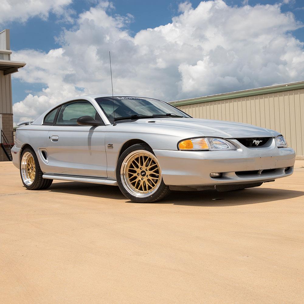 SVE Mustang Series 1 Wheel Kit - 18x9/10 - Liquid Gold (94-04)