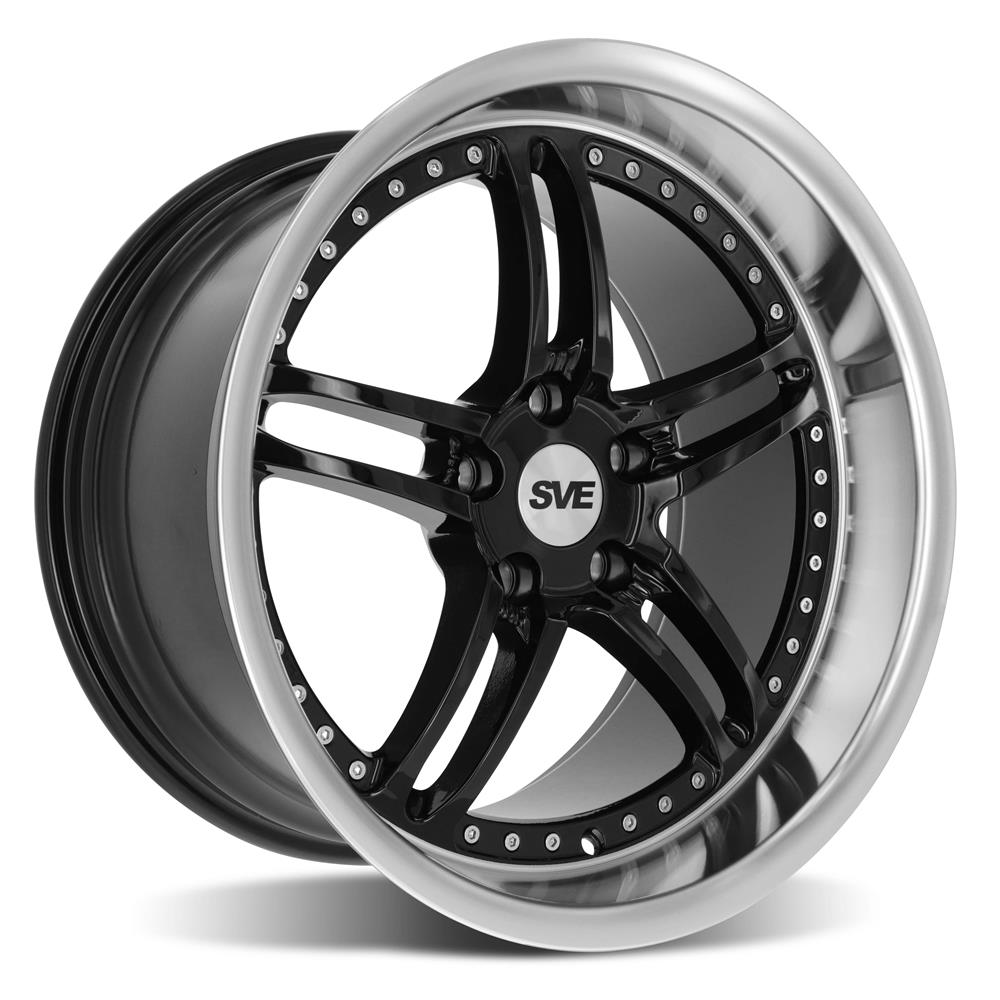 1994-04 Mustang SVE Series 2 Wheel & Kenda Tire Kit - 18x9/10  - Black