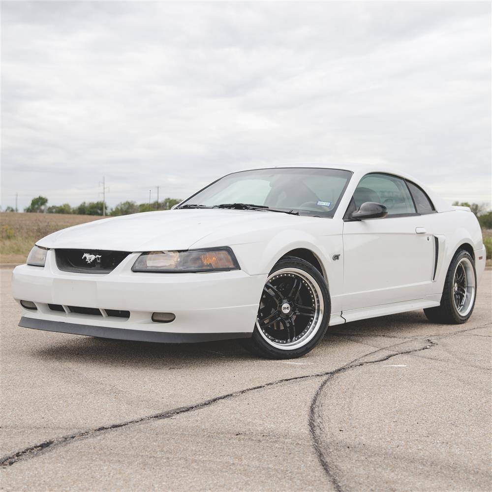 1994-04 Mustang SVE Series 2 Wheel & Kenda Tire Kit - 18x9/10  - Black