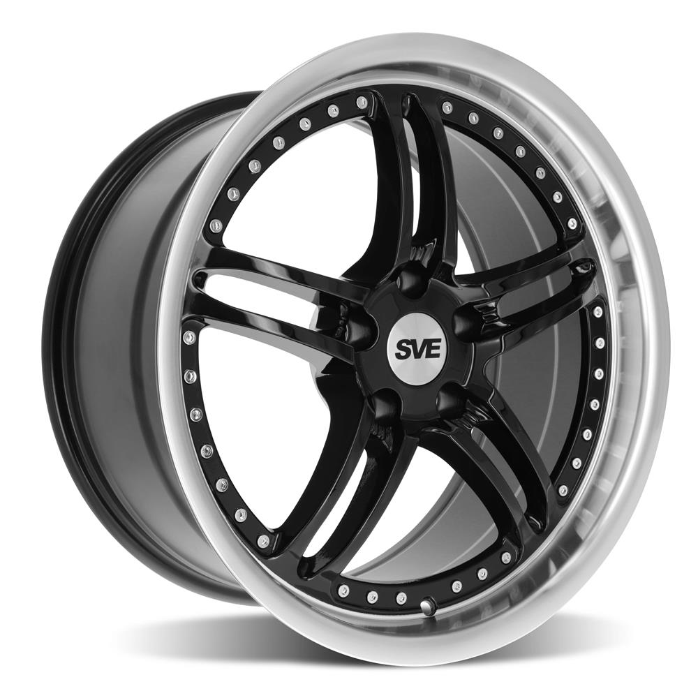 1994-04 Mustang SVE Series 2 Wheel & Kenda Tire Kit - 18x9/10  - Black