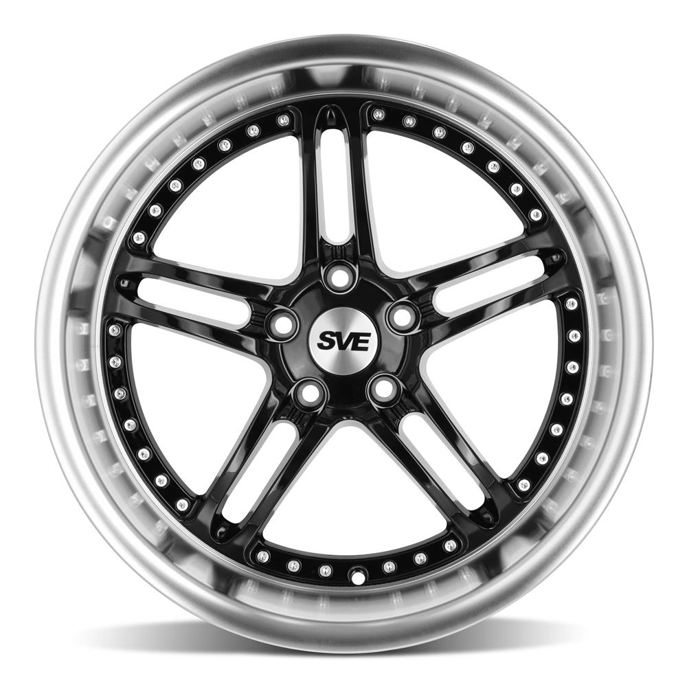 1994-04 Mustang SVE Series 2 Wheel & Kenda Tire Kit - 18x9/10  - Black