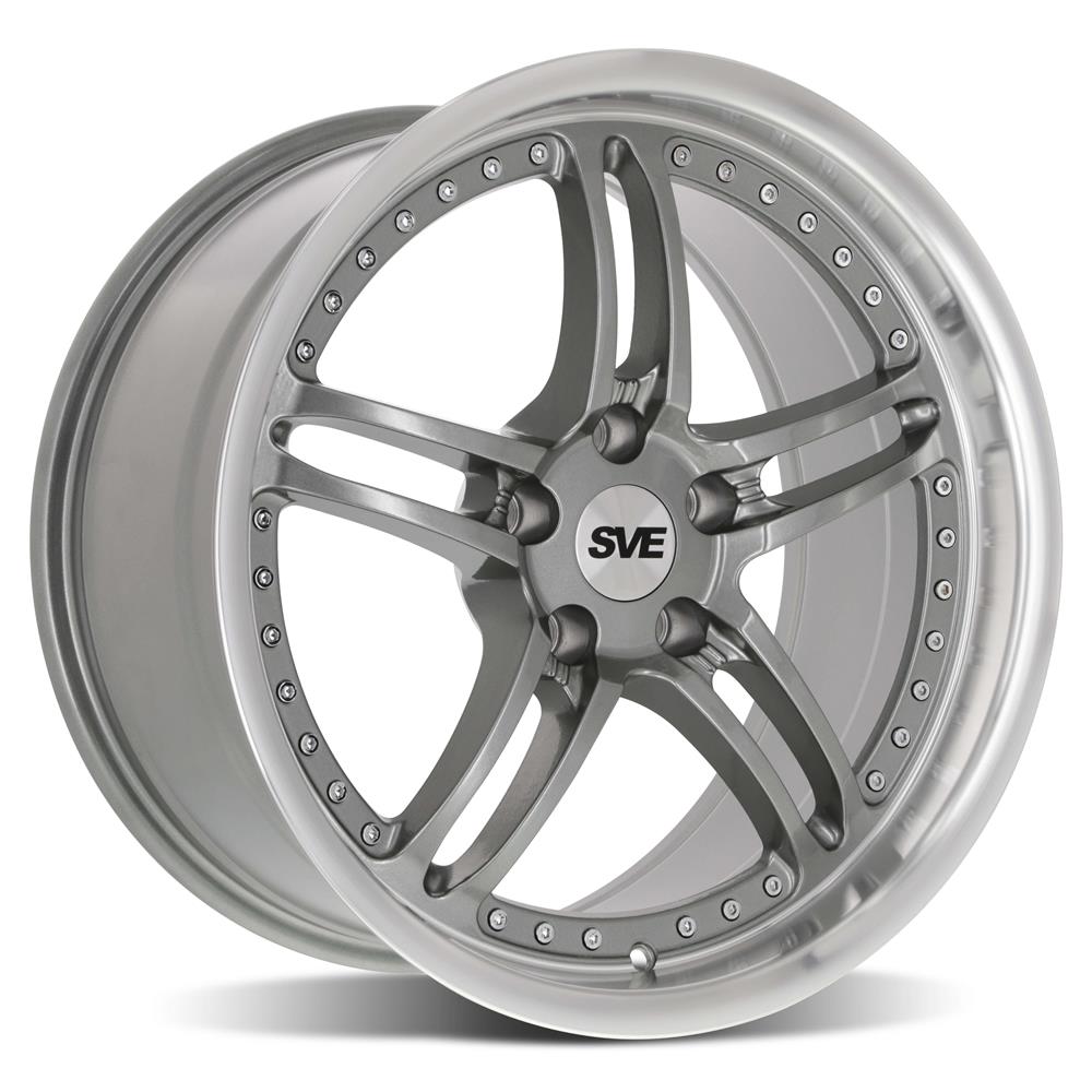 1994-04 Mustang SVE Series 2 Wheel & Kenda Tire Kit - 18x9/10  - Gun Metal