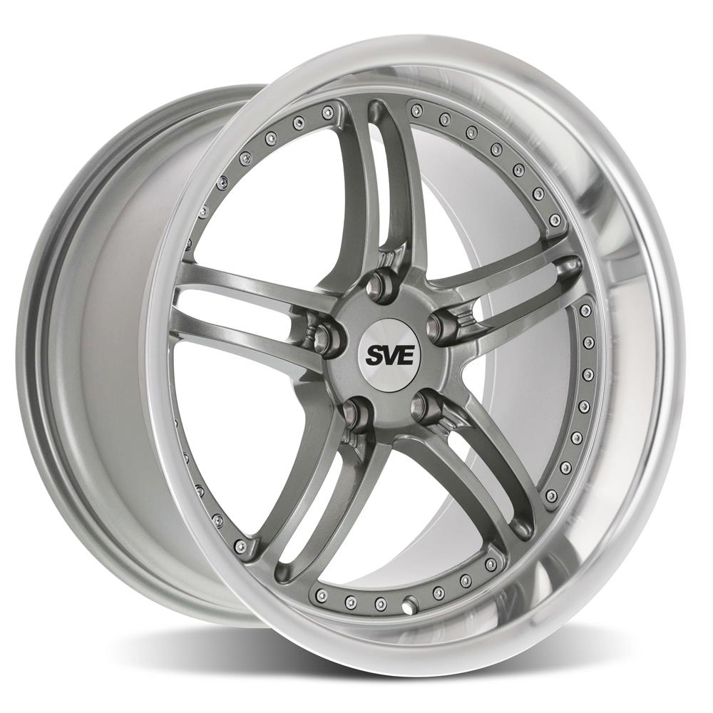 1994-04 Mustang SVE Series 2 Wheel & Kenda Tire Kit - 18x9/10  - Gun Metal