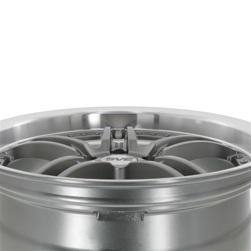 SVE Mustang Series 2 Wheel & Nitto Tire Kit - 18x9/10 - Gun
