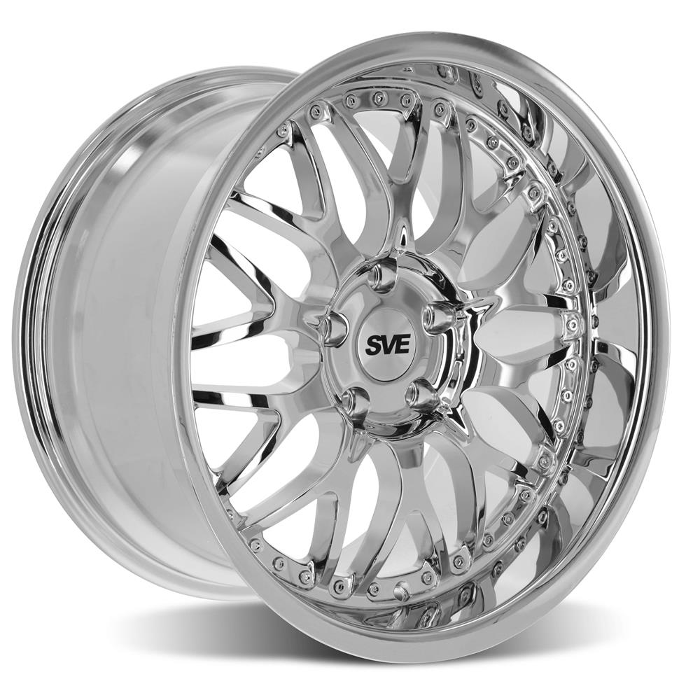 1994-04 Mustang SVE Series 3 Wheel & Kenda Tire Kit - 18x9/10  - Chrome
