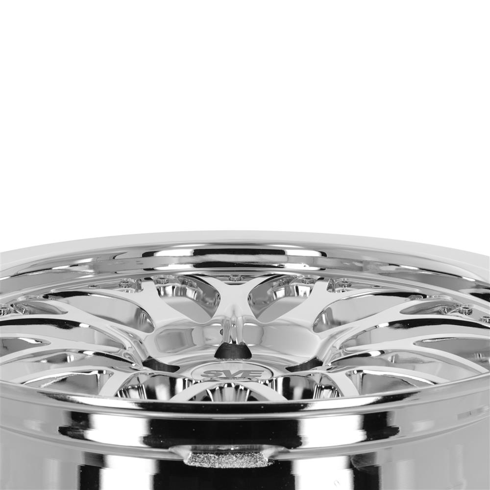 1994-04 Mustang SVE Series 3 Wheel & Nitto Tire Kit - 18x9/10 - Chrome