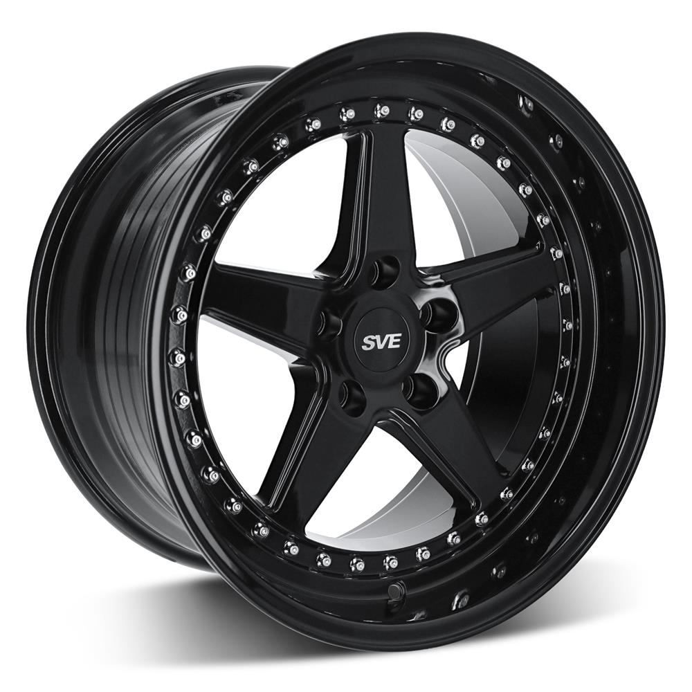 1994-04 Mustang SVE Series 4 Wheel - 18x10  - Gloss Black