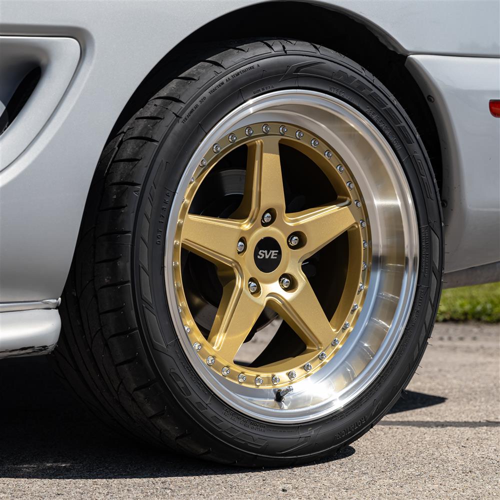 1994-04 Mustang SVE Series 4 Wheel - 18x10  - Gloss Gold