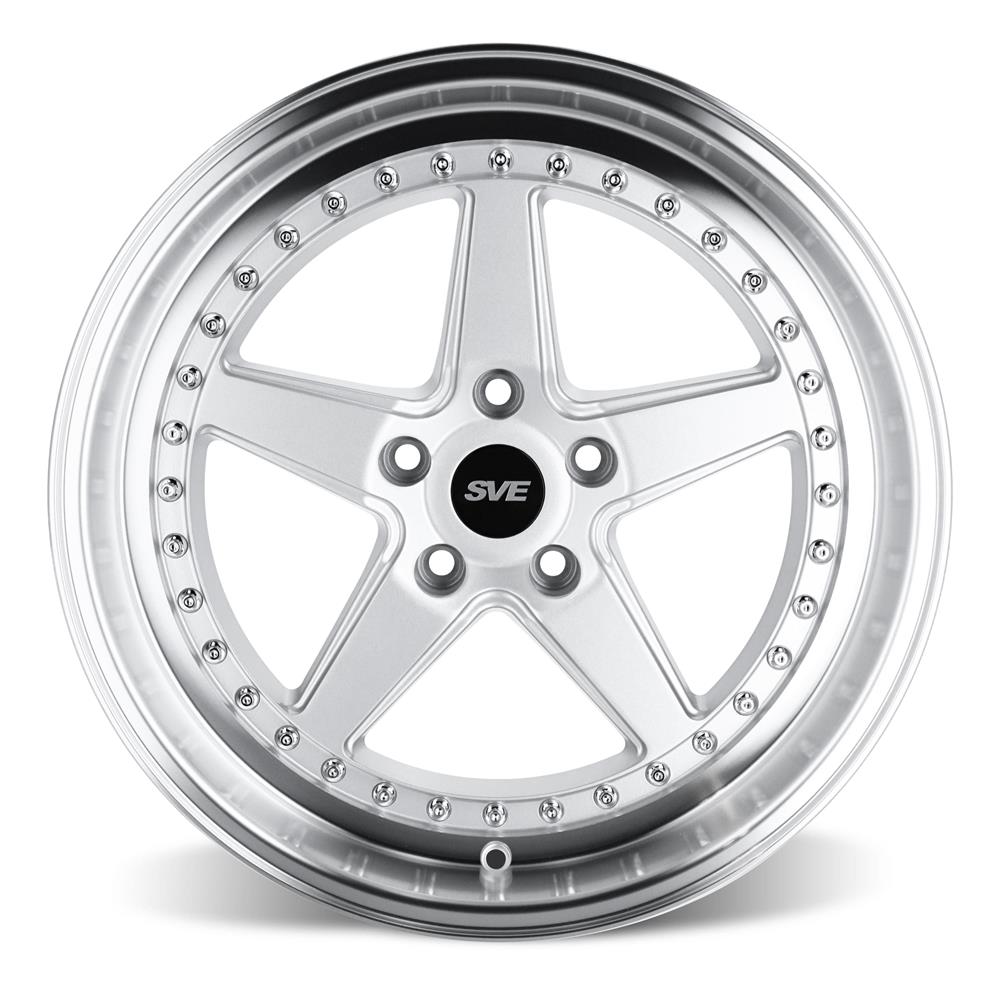 1994-04 Mustang SVE Series 4 Wheel - 18x10  - Gloss Silver
