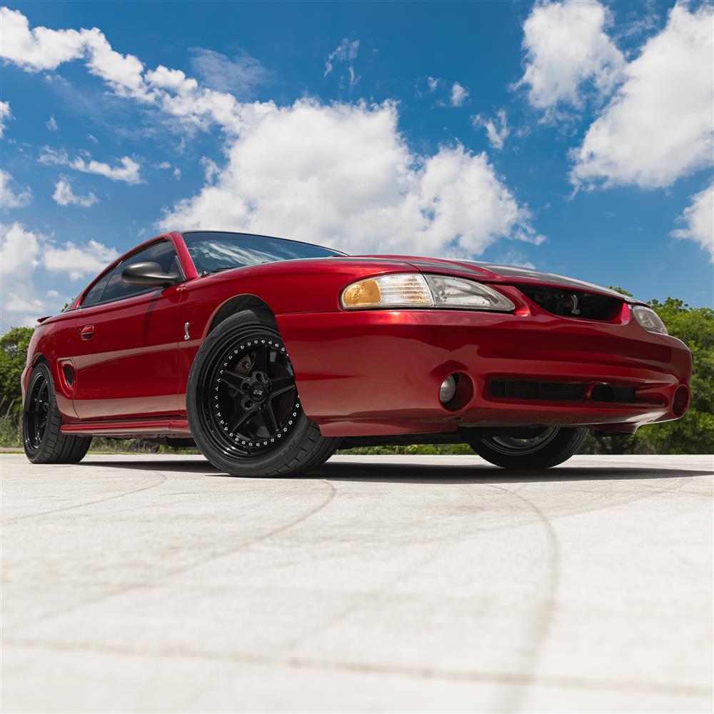1994-04 Mustang SVE Series 4 Wheel - 18x9  - Gloss Black