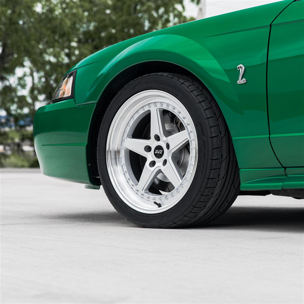 1994-04 Mustang SVE Series 4 Wheel - 18x9  - Gloss Silver