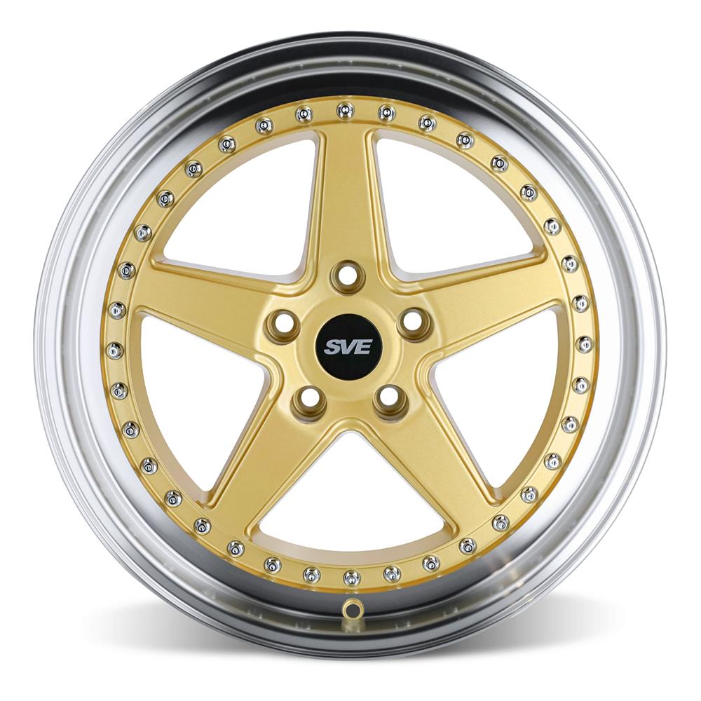 1994-04 Mustang SVE Series 4 Wheel Kit - 18x9/10  - Gloss Gold