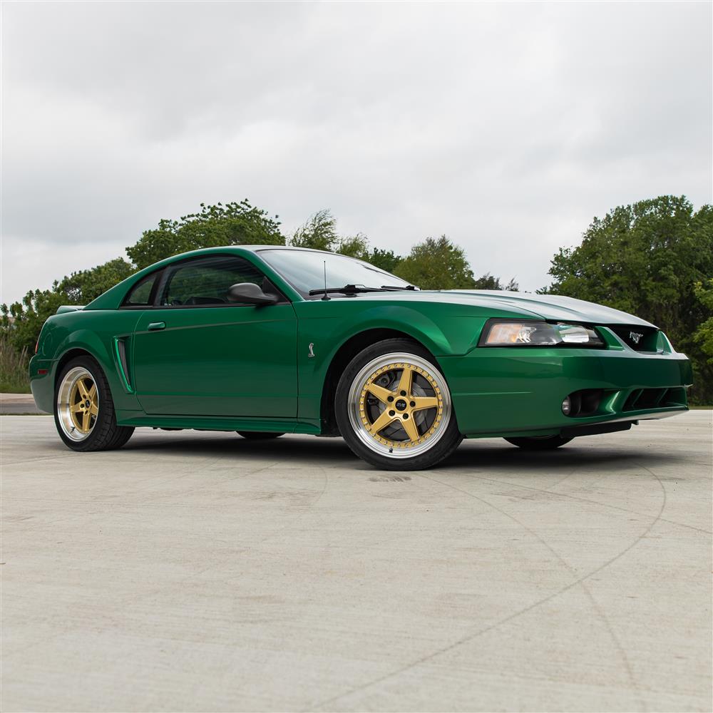 1994-04 Mustang SVE Series 4 Wheel Kit - 18x9/10  - Gloss Gold