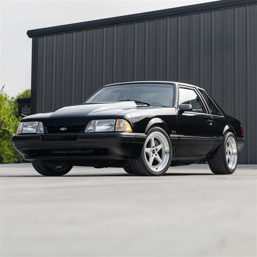 1994-04 Mustang SVE Series 4 Wheel Kit - 18x9/10  - Gloss Silver