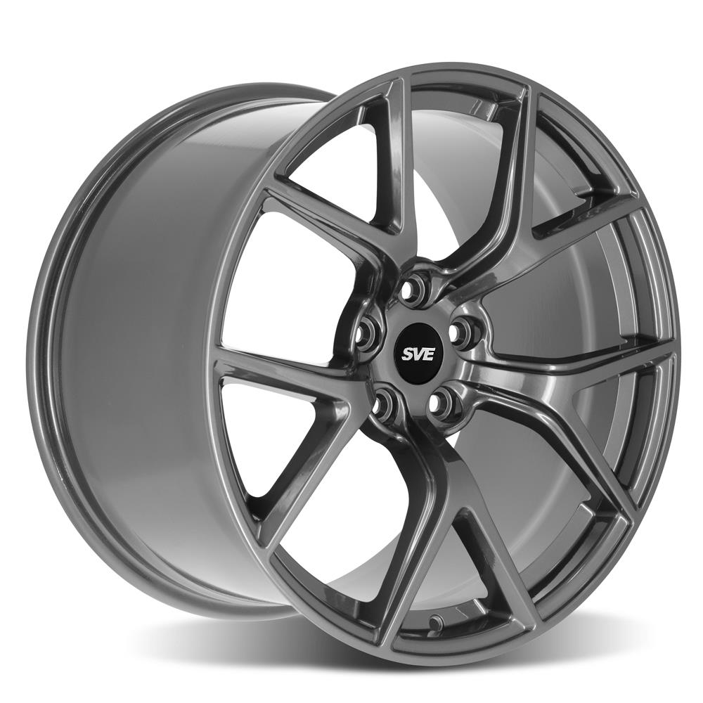2015-2023 Mustang SVE SP2 Wheel & Firestone Tire Kit - 19x10/11 - Gloss Graphite