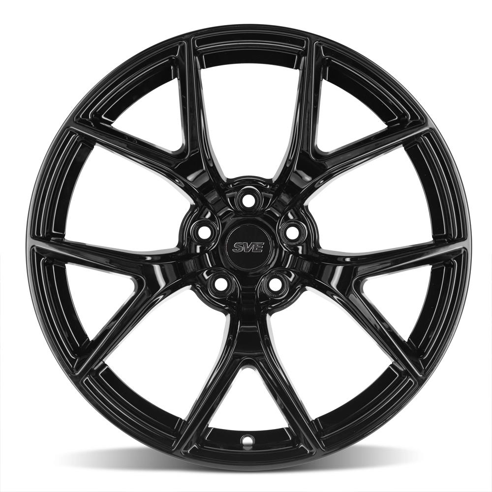 2024-26 Mustang SVE SP2 Wheel & Nitto NT05 Tire Kit - 19x10/11  - Gloss Black