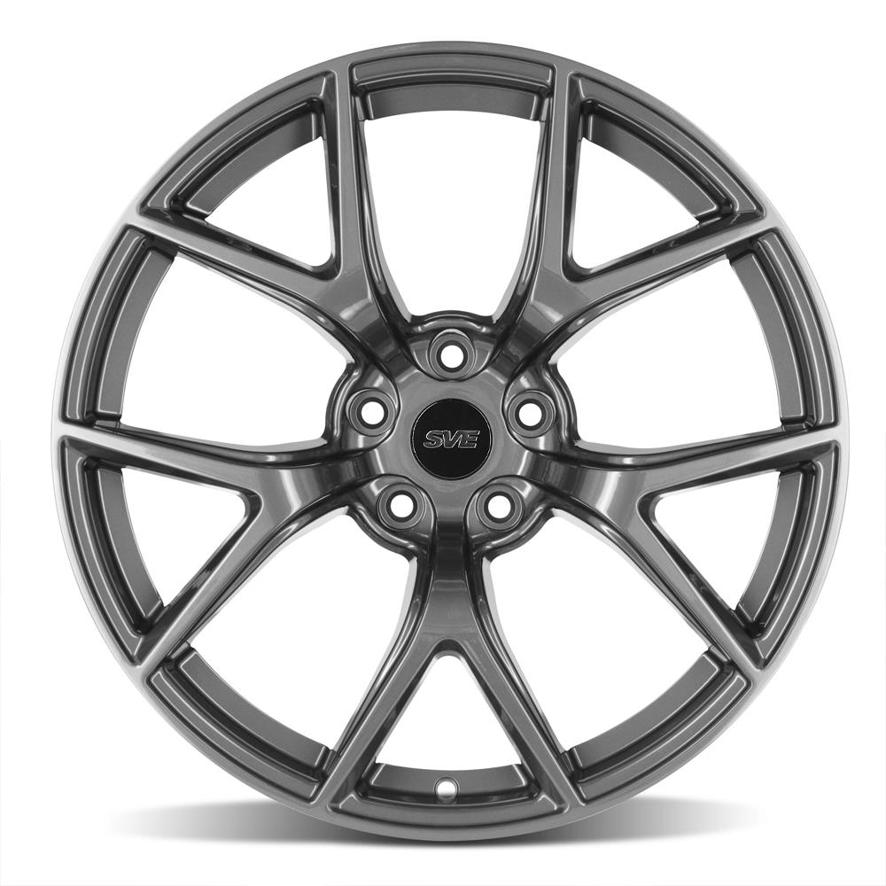 2024-26 Mustang SVE SP2 Wheel & Nitto NT05 Tire Kit - 19x10/11  - Gloss Graphite