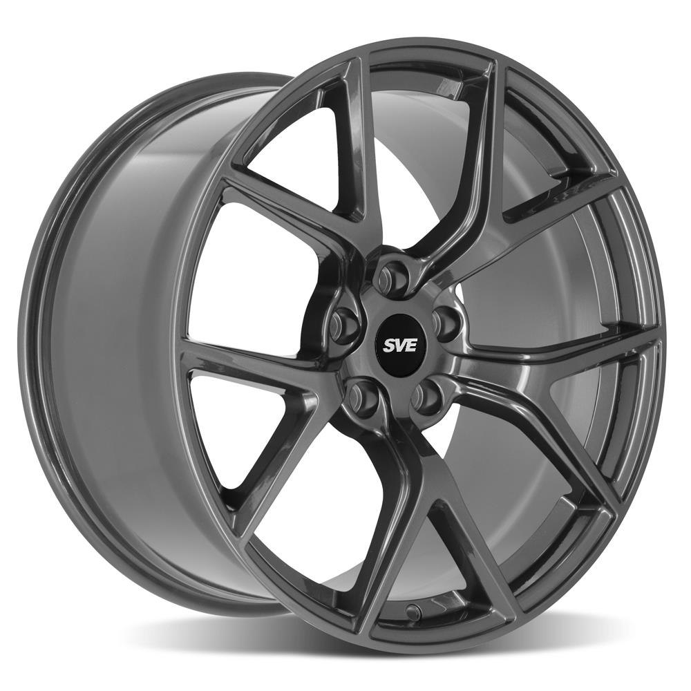 Mustang SVE SP2 Wheel & Nitto Tire Kit- 19x10 - Gloss Graphite | 15-23