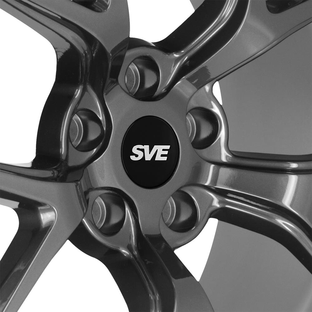 Mustang SVE SP2 Wheel & Nitto Tire Kit- 19x10 - Gloss Graphite | 15-23