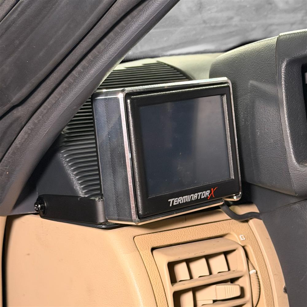 1987-93 Mustang SVE Aluminum Mount For Holley Terminator X 3.5" Touchscreen