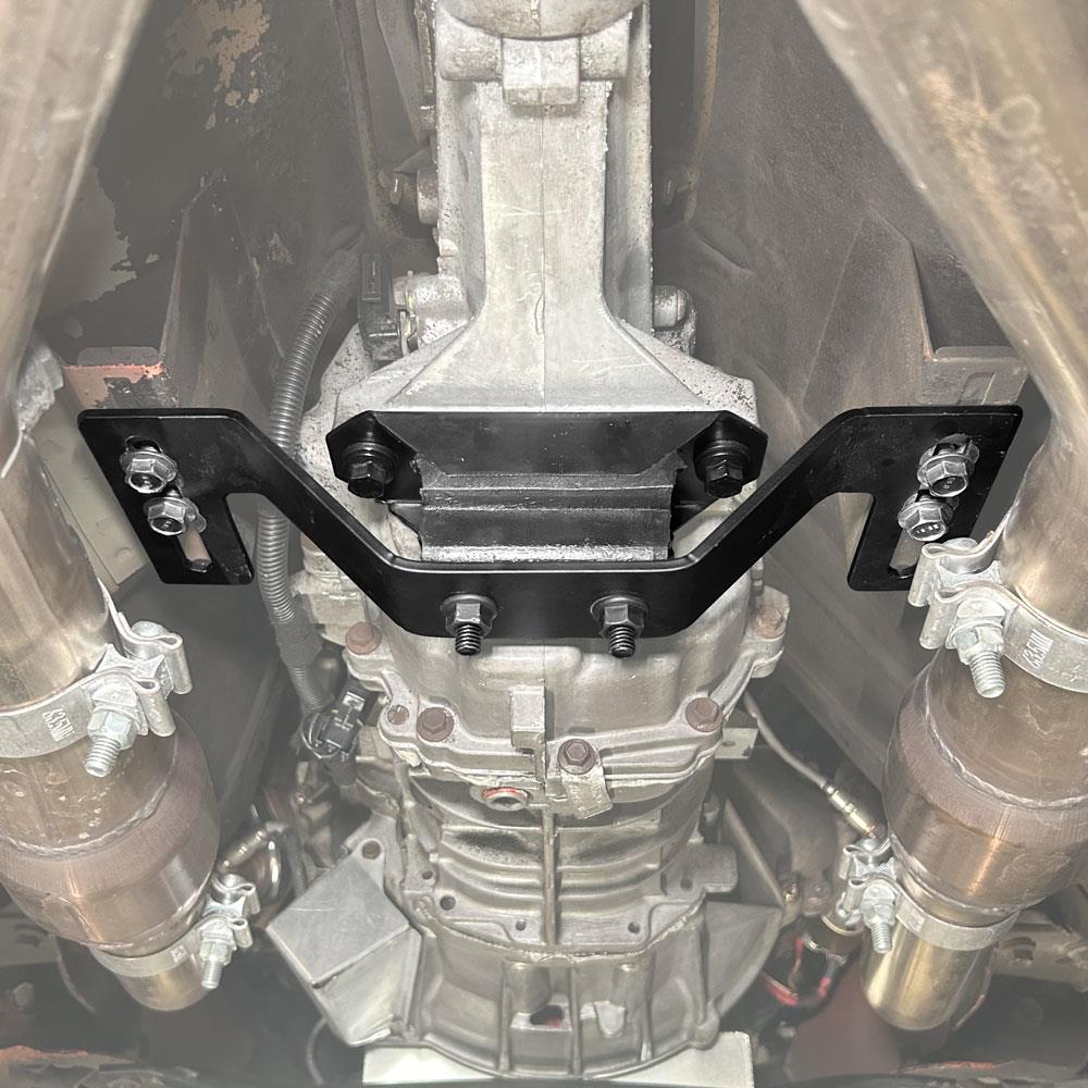 1999-04 Mustang SVE Adjustable Transmission Crossmember Kit  - T45/TR3650/4R70W/T56