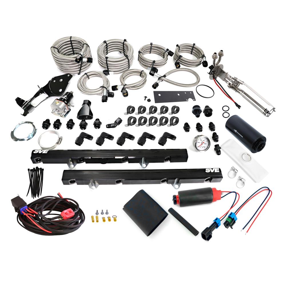 1986-93 Mustang SVE High Performance Fuel System - 340 LPH - Pushrod